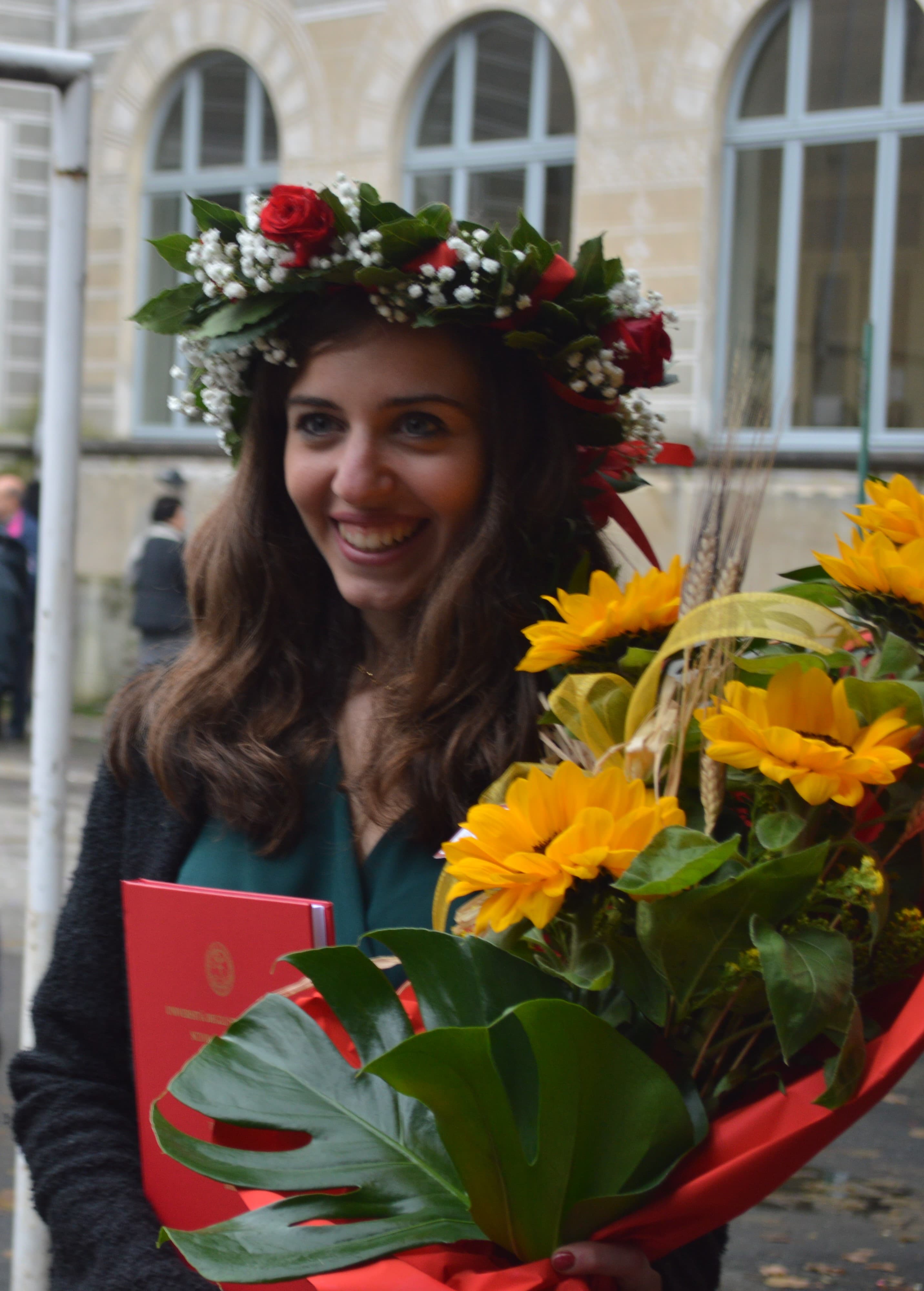 Martina Onida durante un corso di formazione
